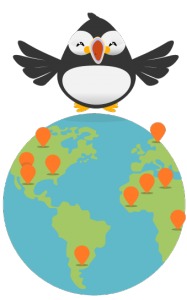 Puffin and the world