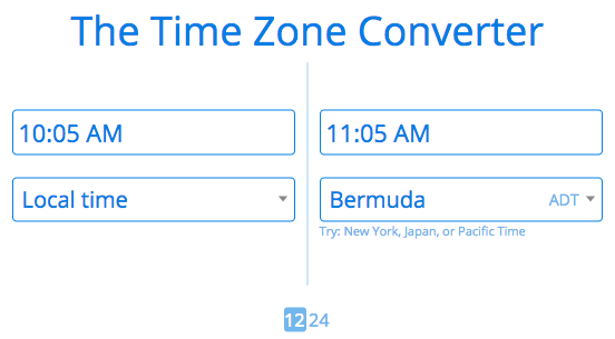 time zone converter app