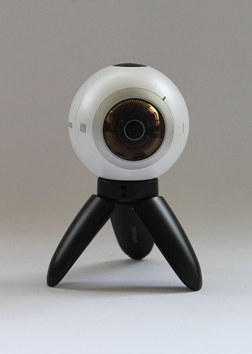 sample image of camera for 360-degree video conferencing