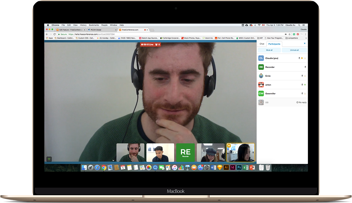 video conference call meeting