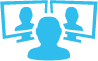 online-meeting-room icon