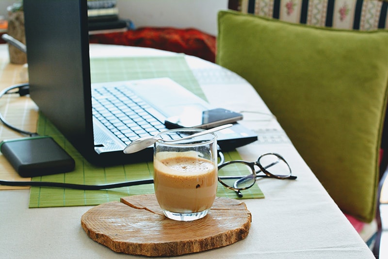 coffee on table