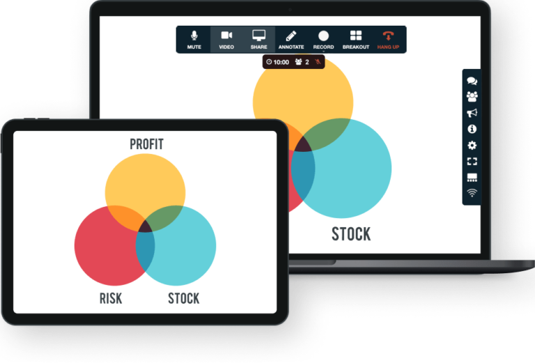 FreeConference profit diagram screen sharing