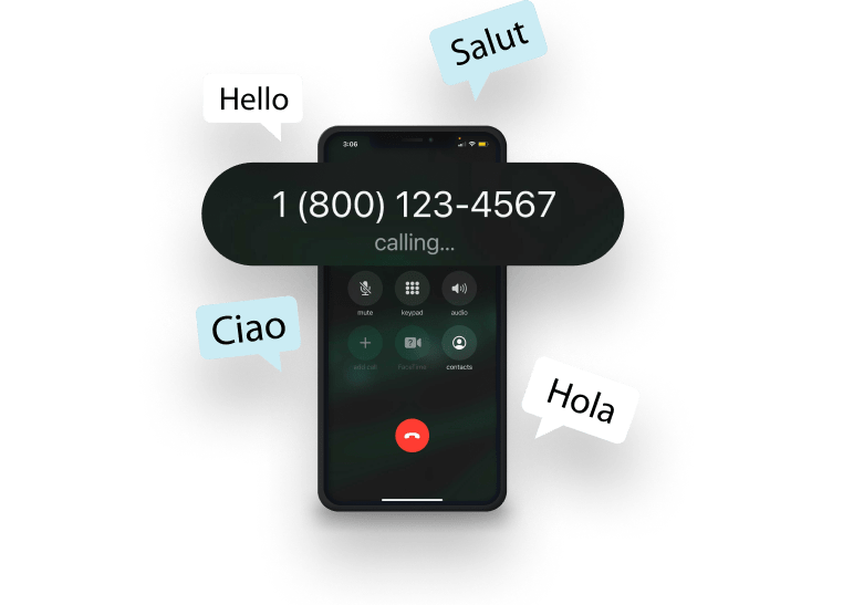 international calling on iPhone