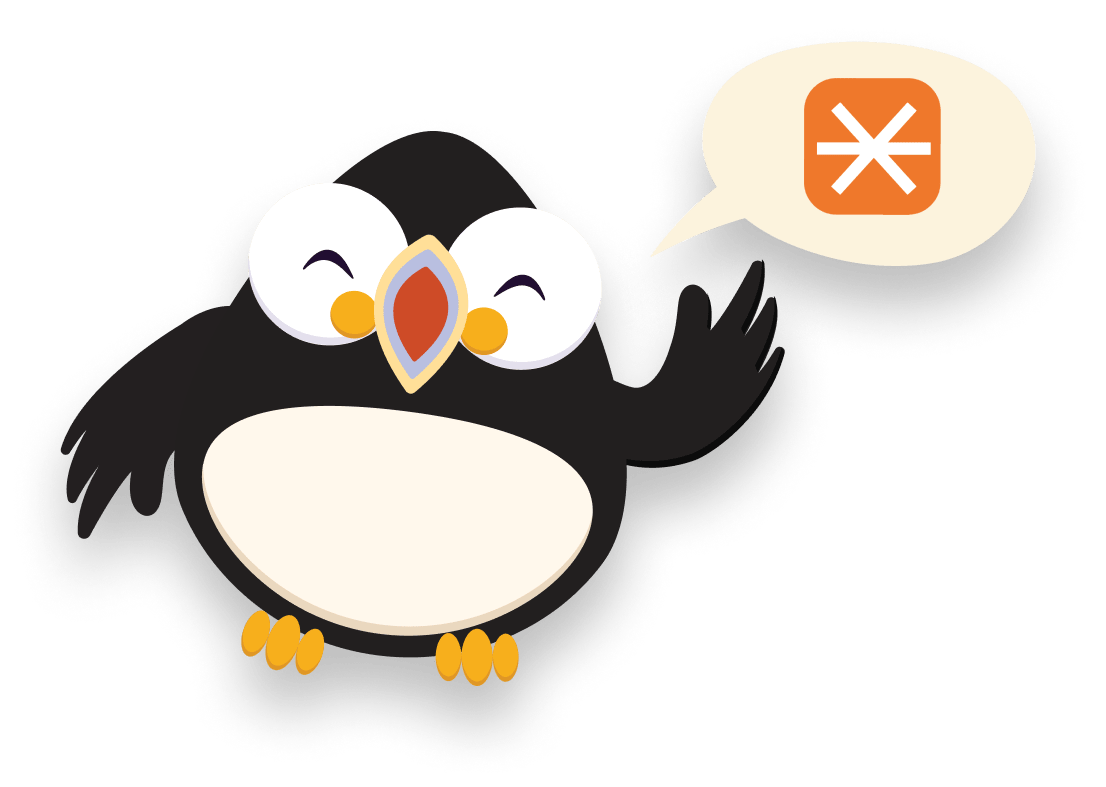 Konferensi Gratis Puffin karo tangan sing goyang