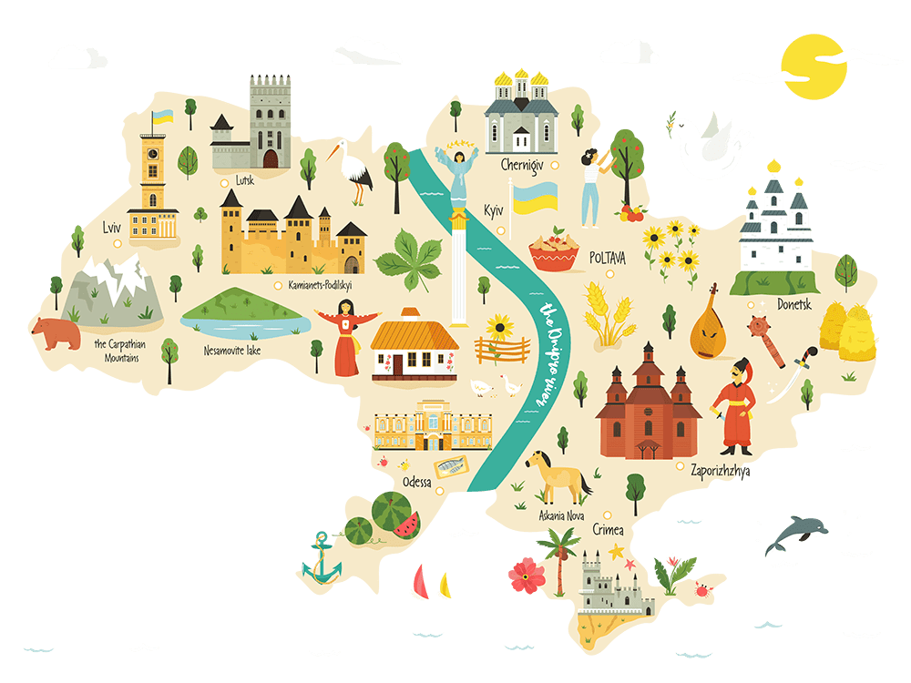 Ukraine illustration